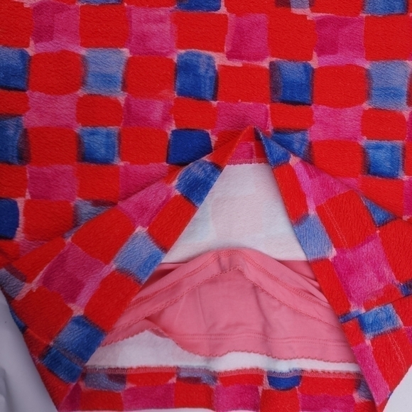 🔴Maeve Anthropologie Pink Blue Side Zip Stretch Pencil Skirt Sz S - Picture 10 of 11